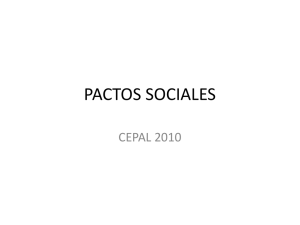 pactos sociales