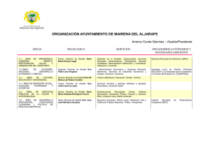 ORGANIZACIÓN AYUNTAMIENTO DE MAIRENA DEL ALJARAFE