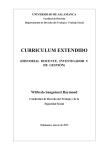 CURRICULUM EXTENDIDO