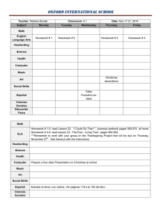 Teacher Rebeca Escala - Oxford International School