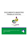 documento maestro trabajo social - Instituto Universitario de la Paz