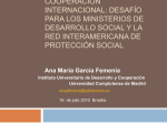 La difusión de políticas públicas - Red Interamericana de Protección