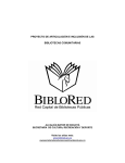 proyecto de articulación e inclusión de las bibliotecas comunitarias