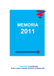 memoria - Fundación Prolibertas