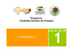 Programa: Ciudades Rurales de Chiapas
