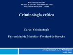 Criminología crítica