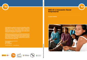 RSC+D e Innovación Social Empresarial