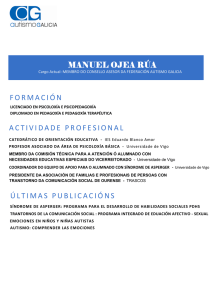 Manuel Ojea Rúa - Federación Autismo Galicia