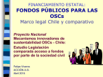 Fondos Públicos leg. Chile Proyecto Acción-UCen-UE