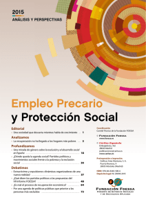 Empleo Precario y Protección Social