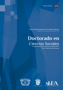 Doctorado en Ciencias Sociales - Secretaría de Investigación y
