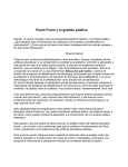 Paulo Freire y la gestión pública