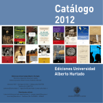 Catálogo 2012 Ediciones UAH - Universidad Alberto Hurtado