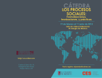 los procesos sociales - Centro de Estudios Sociológicos