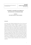 DIACRONÍA Y SINCRONÍA EN EL PROYECTO EPISTEMOLÓGICO