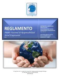 Premio Nacional de Responsabilidad Social Empresarial