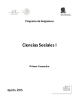 Ciencias Sociales I - Repositorio CB