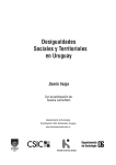 Desigualdades Sociales y Territoriales en Uruguay
