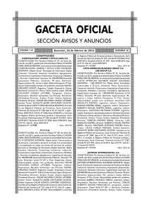 gaceta oficial - Universidad Nacional de Canindeyú