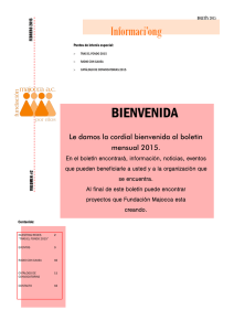 BIENVENIDA - Fundación MAJOCCA