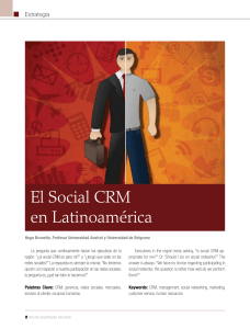 El Social CRM en Latinoamérica