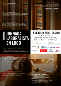 15 DE JULIO 2016 - 09:30 h - Consejo General