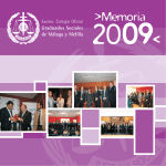 2009 - Colegio Oficial de Graduados Sociales de Málaga