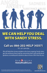 we can help you deal with sandy stress.