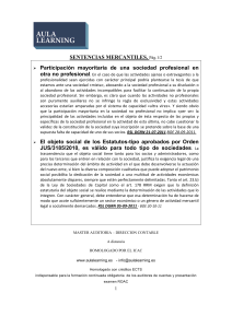 Sentencias Mercantiles