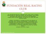fundación real racing club