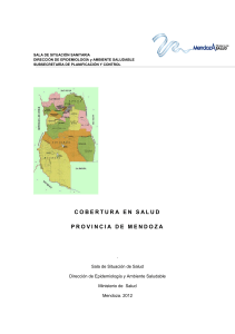 Cobertura en Salud en la Provincia de Mendoza