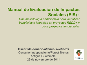 Manual de Evaluación de Impactos Sociales (EIS)
