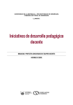 Informe de cierre - Comisión Sectorial de Enseñanza