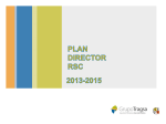 Plan Director RSC 2013-2015 del Grupo Tragsa