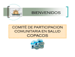 COMITE DE PARTICIPACION COMUNITARIA EN SALUD