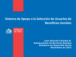 Sistema Selección Usuarios - Asociación Chilena de Municipalidades