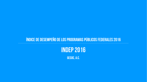 2016 - INDEP 2015