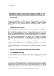 DOCUMENTO INFORMATIVO SOBRE LAS APORTACIONES AL