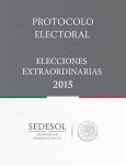 Protocolo Electoral - Secretaría de Desarrollo Social