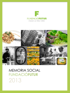 MEMORIA SOCIAL FUNDACIÓFUTUR
