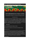 Carta iberoamericana del paisaje cultural