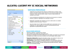 alcatel-lucent my ic social networks