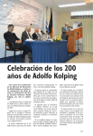 Celebración de los 200 años de Adolfo Kolping