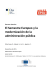 The European Semester and the Modernisation of Public