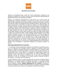 Declaración de Principio de Unidad Democrática de Coahuila
