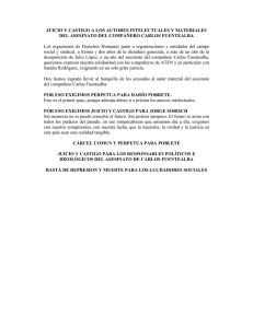 JUICIO Y CASTIGO A LOS AUTORES INTELECTUALES Y