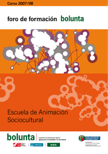Escuela de Animaci&oacute;n Sociocultural