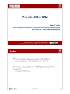 Proyectos RRI en UCM