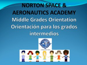 Middle Grades Orientation 2016