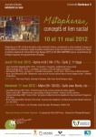 concepts et lien social 10 et 11 mai 2012